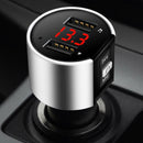 Bluetooth-compatible V4.2 Wireless Handsfree Car FM Transmitter MP3 Player hot.