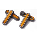 4pcs Front Rear Wheels Tyre Cover Protective Shells Reflective Stickers for
