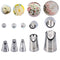 5Pcs/Set Chrysanthemum Icing Piping Nozzle Cake Decorating Tools Mouth B6E9 R7N8