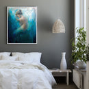 40x50cm Frameless Oil Paint By Numbers Girl Back DIY Canvas Picture Craft