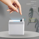 Household Electric Toothpick Storage Box Automatic Dispenser (Gray White)