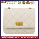 Casual Lattice Pattern Women Messenger Bags Chain Small Square Shoulder Pouch