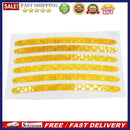 24x Universal Wheel Hub Stickers Car Bike Reflective Tire Rim Tape Strips D