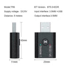 Bluetooth 5.0 Wireless Audio Transmitter Receiver USB Adapter Three CA One J8H8
