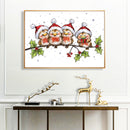 5D Full Round Drill Drawing Picture Hat Bird Diamond Painting Living Room Decor