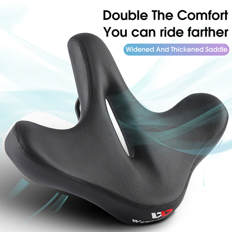 WEST BIKING Ergonomic Bicycle Widened Bike Saddle Waterproof Bike Cushion