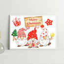 5D DIY Diamond Painting Christmas Gnome Full Drill Rhinestone Mosaic Art Pict