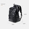 Women Men Travel Large School Bag Leather Rucksack Laptop Backpack