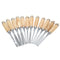 12Pcs Wood Carving Hand Chisel Tool Set Woodworking Professional Gouges