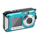Underwater Camera - Dual Screens Full HD 2.7K 48MP Digital Camera LCD Displ
