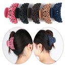 Size Headwear Hair Accessories Hairpin Plastic Hair Claw Hair Clamps Hollow Out