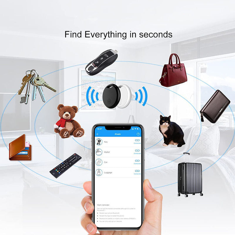 Mini Tracking Device Tag Key Pet Finder Location Bluetooth-compatible Track