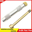 Brass Metal Fire Piston Outdoor Emergency Fire Tube Camping Survival Tool