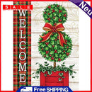 Diamond Painting Christmas Tree Full Round Drill Picture of Rhinestone Drawing