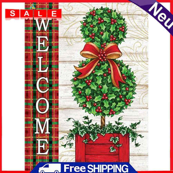 Diamond Painting Christmas Tree Full Round Drill Picture of Rhinestone Drawing