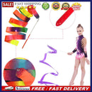 2m Colorful Gym Ribbons Gradient Dance Ribbon Dance Streamers Training Equipment