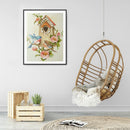 5D DIY Diamond Painting Animal Flowers Full Round Drill Home Art Picture Decor