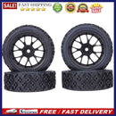 4pcs Star Pattern Rubber RC On Road Car Tires for 1/10 Universal Car Tamiya