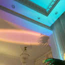 USB Projector Lamp Egg Crystal Atmosphere Night Light Home Decor (Rainbow) Newly