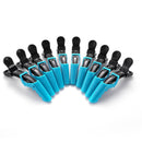 10pcs Durable Hairpins Duckbill Positioning Hairpin DIY Salon Tool (Blue)