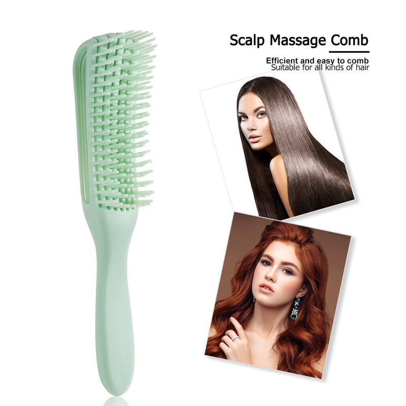 Aunis Hair Unraveling Hairbrush, Scalp Massage Comb for Wet, Curl