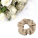 PU Leather Elastic Scrunchies Lady Hairband Rope Ponytail Holder Loop Headdress
