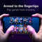 #A 1 Pair Gaming Finger Sleeve Touch Screen Finger Covers Sensitive Touch Washab