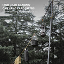 Tent Canopy Lanyard Clothesline Outdoor Camp Hiking Rope w/ Buckle (Khaki)