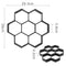 Garden Walk Pavement Mold DIY Manually Paving Concrete Molds (Hexagon)