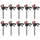 4 inch Woodworking Bar F Clamp Clip Grip Release DIY Carpentry Tool (1pc)