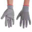 PU Gloves Worker Driver Builders Gardening Protective Safety Grey Mittens Newly