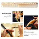 Aluminum Anti-static Barber Hairdressing Combs Detangling Hair Cutting Tool