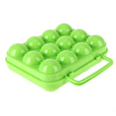 Kitchen Container Hiking Camping Carrier 12 Egg Case Storage Box
