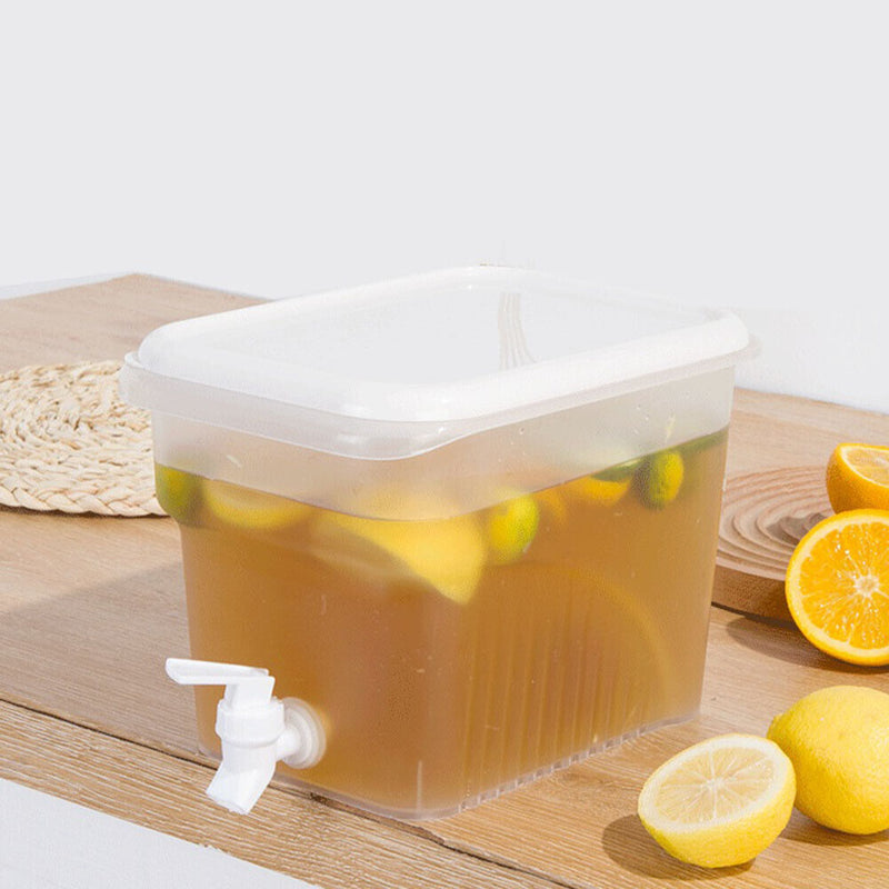Cold Kettle Refrigerator with Faucet Lemonade Fruit Beverage Bottle (5L)