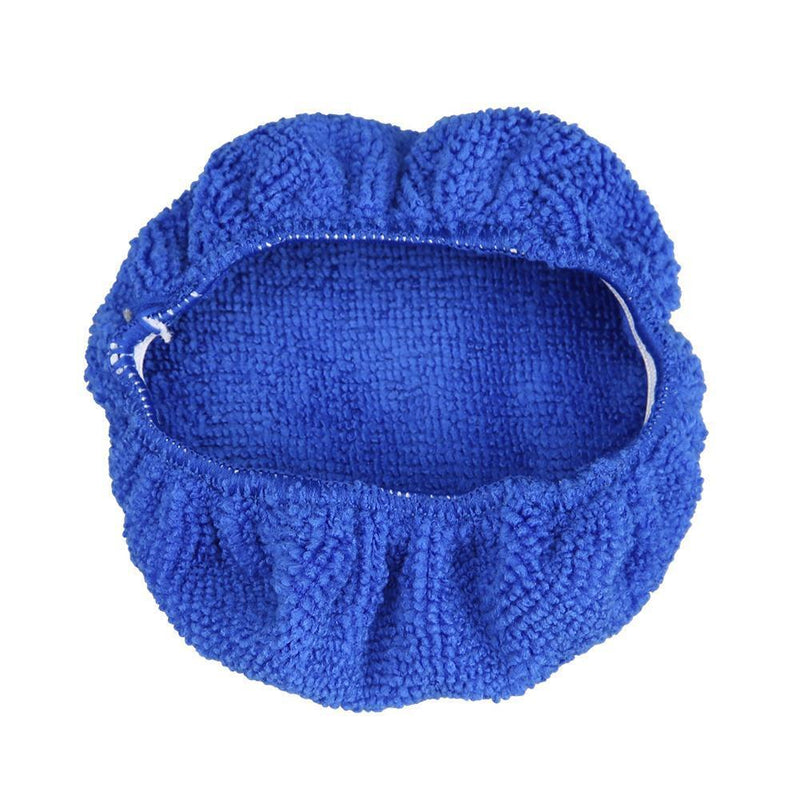 Microfiber Long Handle Window Cleaning Brush Windshield Cleaner (Dark Blue)