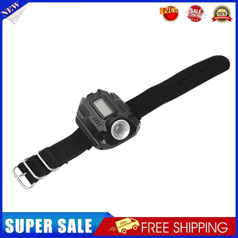 XPE LED Wrist Watch Flashlight Torch Lights USB Charging Adjustable Wrist