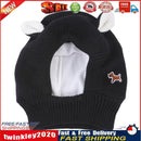 Winter Warm Dog Hats Christmas Warm Windproof Knitted Cap Costumes (Black) Newly