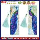 2pcs Peacock DIY Special Shaped Diamond Painting Leather Cross Stitch Bookm