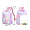 Gradient Women Waterproof Backpacks Girls Travel Big Capacity Shoulder Bags