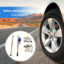 45 90 135 Degree Angle Bent Valve Adaptor Set Motorcycle Accessories Metal Newly