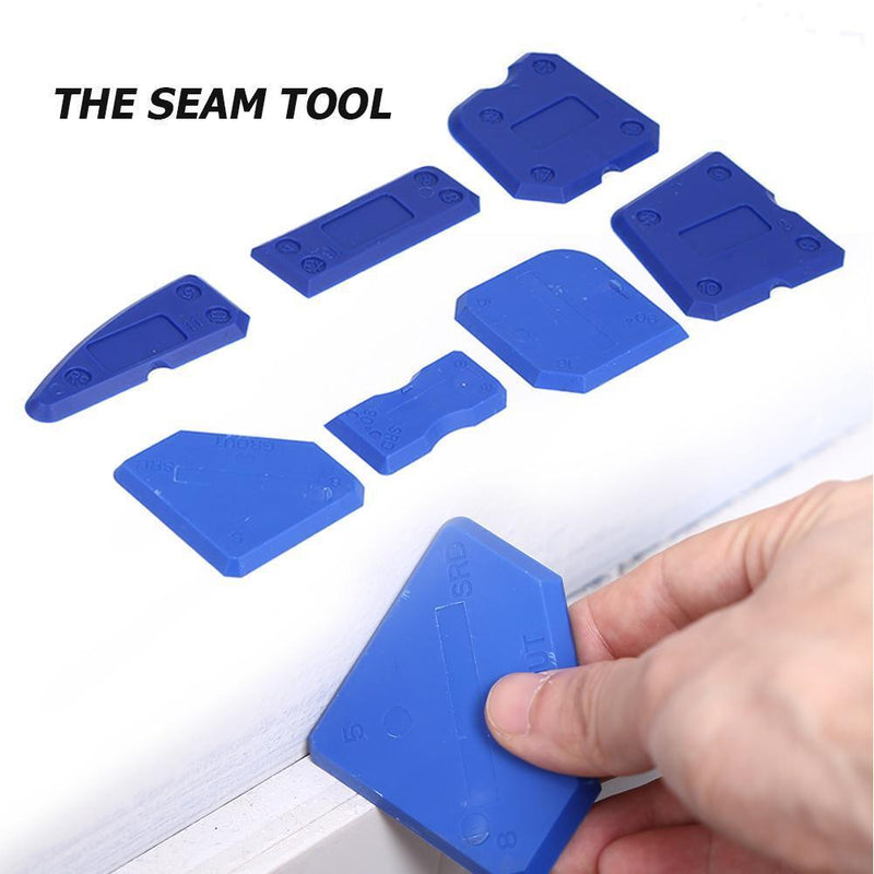 10pcs Home Remover Caulk Finisher Sealant Smooth Scraper Grout Kit Tools Newly