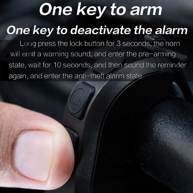 130dB-Loud Cycling Bike Electric Horn MTB Road Bicycle Handlebar Bell Rainproof`