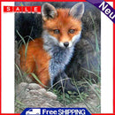 Full Cross Stitch 11CT Fox Counted Embroidery DIY Needlework Kits Handmade Sets
