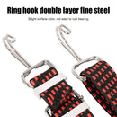 1m Buckle Tie-Down Belt Cargo Strap Motorcycle Bike Elastic Binding Luggage