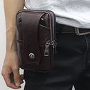Multifunction Waterproof Male PU Leather Messenger Bags Pure Color Handbags