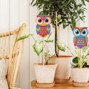 2x DIY Diamond Painting Flower Pot Plant Decor Stick Home Ornaments (HBJ16)