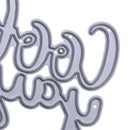 Metal Letters Embossing Cutting Dies Stencils for DIY Scrapbooking Album-202419