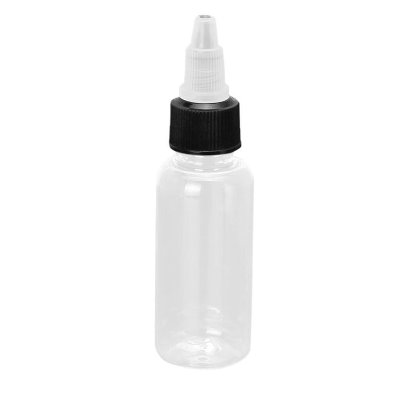 10pcs Empty 30ML Plastic Liquid Tattoo Bottle Box Case Holder Glue Oil Newly