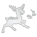 Christmas Deer Cutting Dies Stencil DIY Scrapbooking Album Paper Card-15743