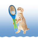 Dog Hair Brush Plastic Handle Double Faced Pet Cat Puppy Comb Massage Bath Brush